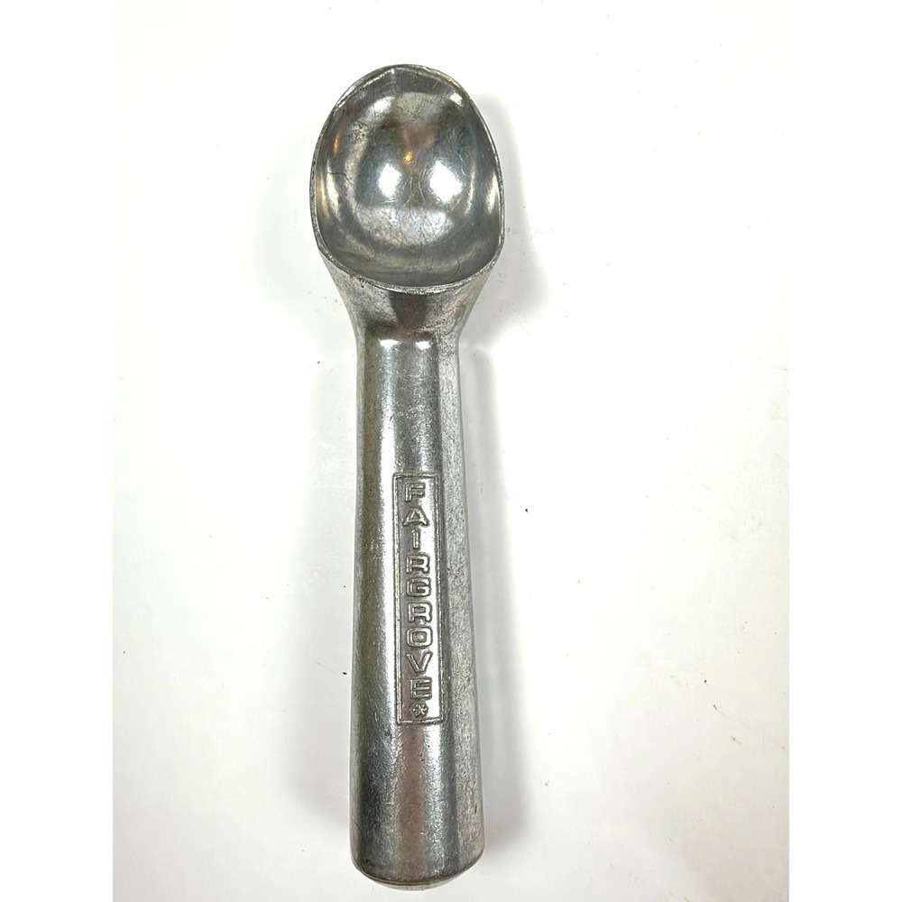 Vintage Fairgrove Ice Cream Scoop – Cast Aluminum – 7" – USA/Taiwan Era